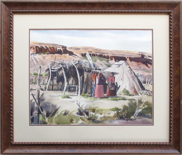 Navajo Adobes - Image 2 of 2