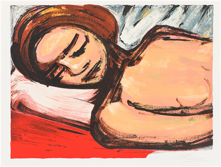 Reclining Woman from "The Mexican Masters Suite"