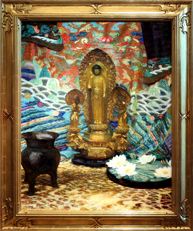 Les Lotus et Bouquets de Roses avec Porcelaine Chinoise - Image 4 of 4