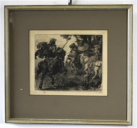 Combat of St. George and Sansfoy - Image 1 of 2