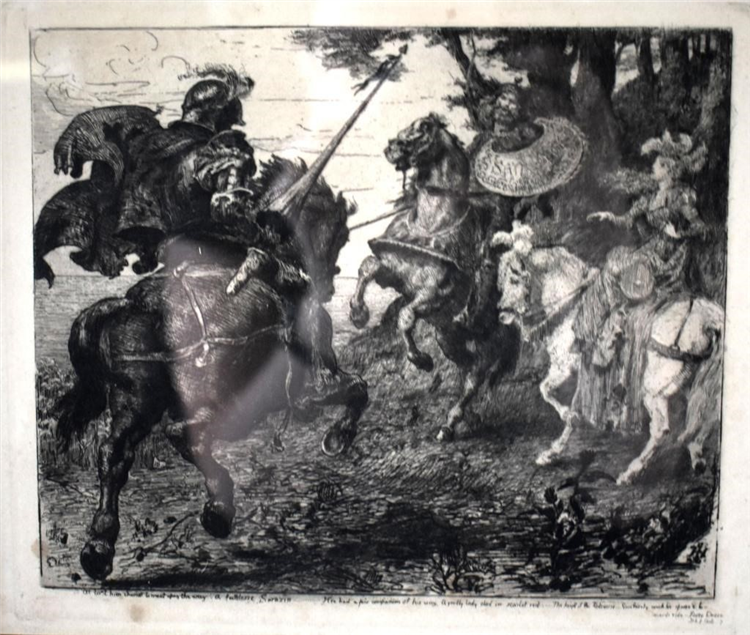 Combat of St. George and Sansfoy - Image 2 of 2