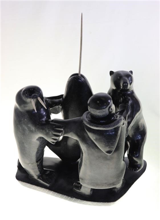 WALRUS, NARWHAL, HUMAN AND BEAR - Image 1 of 3