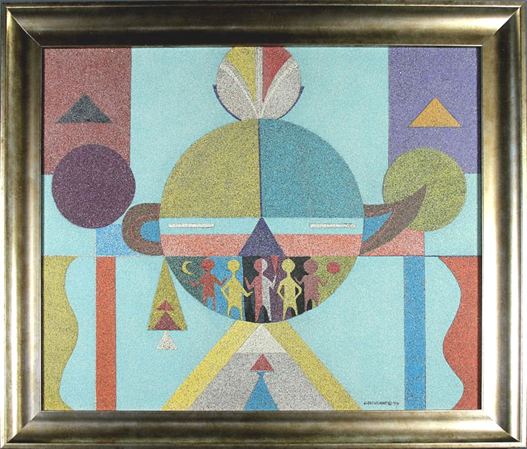 Abstract Mask - Image 4 of 4