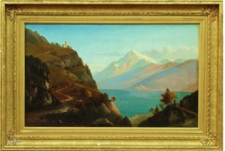 White Mountain Landscape - Image 1 of 2