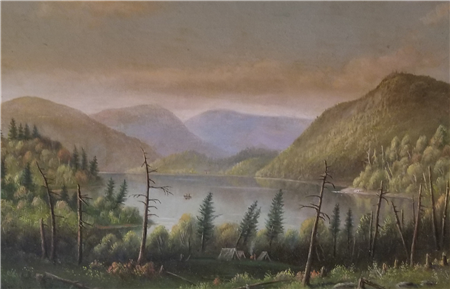 Adirondack Scene - Image 1 of 2