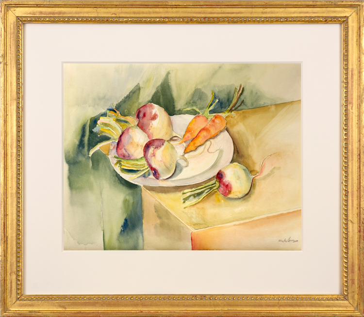 Still Life: Turnip and Carrots - Image 2 of 4