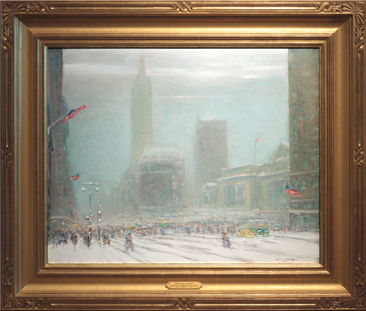 Fifth Avenue in Winter ~ The New York City Public Library - Image 2 of 3