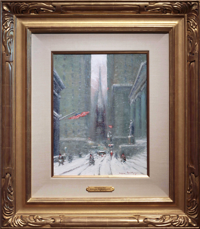 Wall Street in Winter - Image 2 of 3