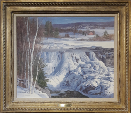 Frozen Waterfall