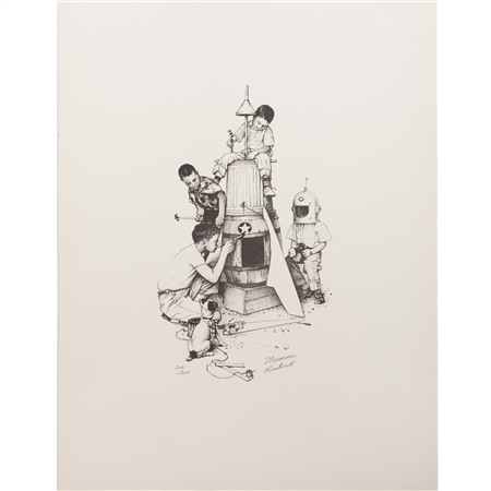 "Rocket Ship" - Image 1 of 4