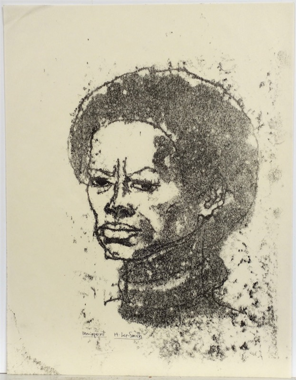 Untitled (Profile Looking Left)