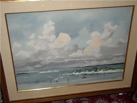 Caribbean Island Inlet - Image 1 of 2