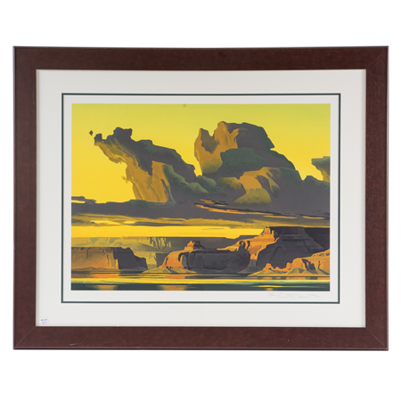 "Golden Light, Lake Powell" - Image 1 of 2