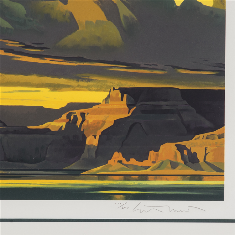 "Golden Light, Lake Powell" - Image 2 of 2
