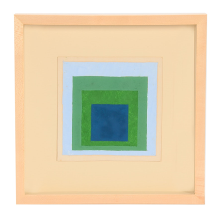 Josef Albers Oil Painting 
"Study for a Homage to the Square"
Sold October 2019
Final Bid - $161,999