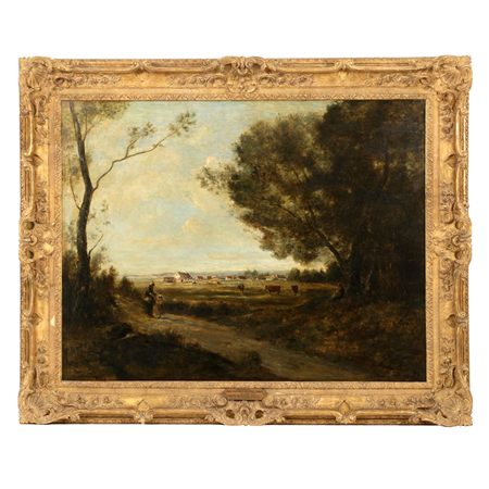 Jean Baptiste Camille Corot
"Landscape by the Sea"
Sold December 2016
Final Bid - $120,400