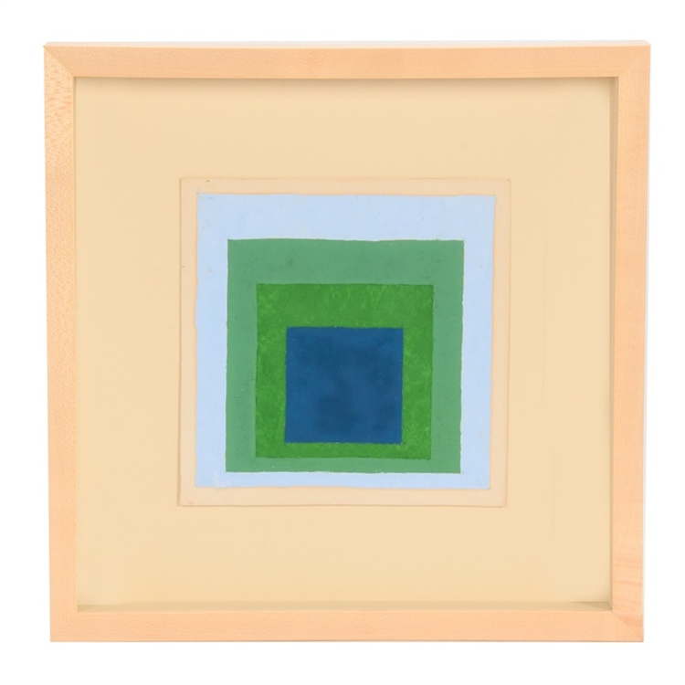 Josef Albers Oil Painting 
"Study for a Homage to the Square"
Sold October 2019
Final Bid - $161,999