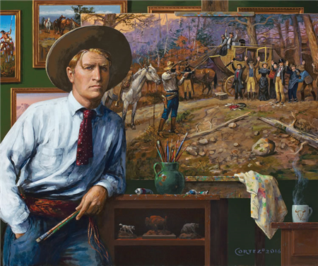 The Cowboy Artist SOLD $129,000