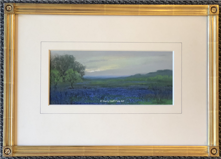 Bluebonnets at Twilight