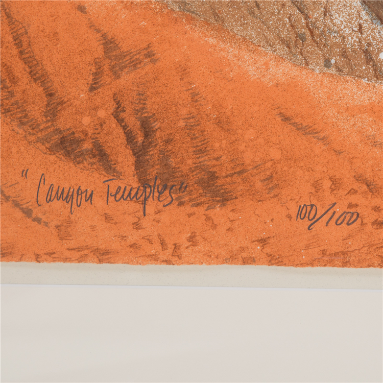 Canyon Temples (Diptych) - Image 4 of 4