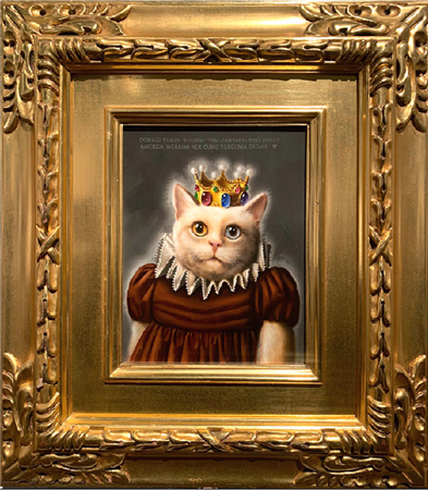 Miss Pussy America Wearing Her Cubic Zerconia Crown