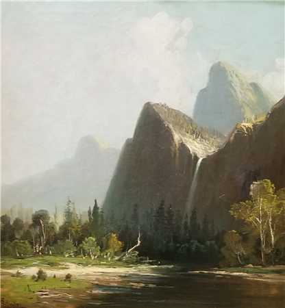Bridal Veil Falls, Yosemite Valley - Image 1 of 2