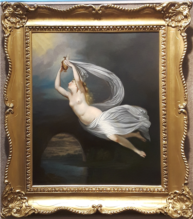 Iris Carrying the Water of the River Styx to Olympus for the Gods to Swear by