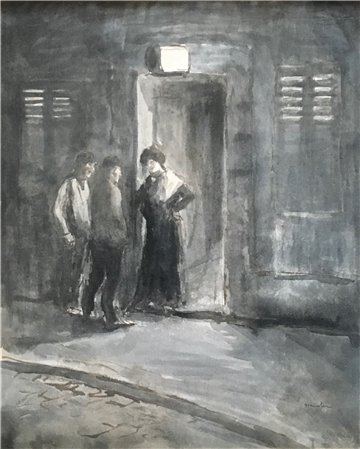 Entering the Brothel - Image 1 of 2