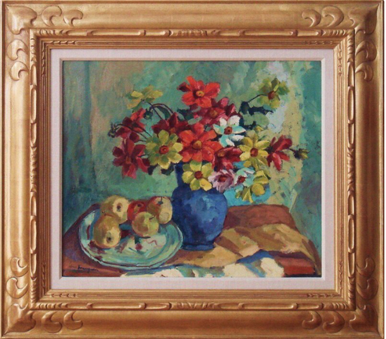 "Flowers and Apples" - Image 2 of 2