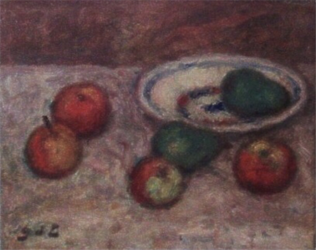 “Still Life with Fruit and Bowl” - Image 1 of 2