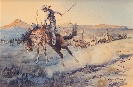 BUCKING BRONCO SOLD $77,000 - Image 1 of 2
