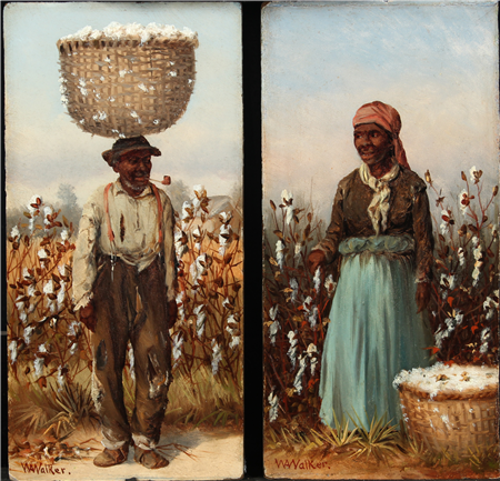 Male & Female Cotton PIckers