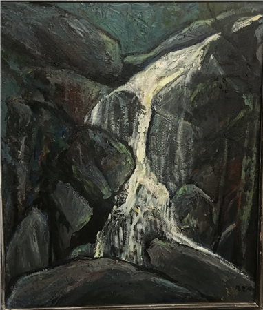 Mountain Waterfall