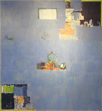 "Blue Abstraction" (From the Blue I Series)