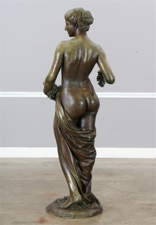 Life Size Bronze of Goddess Pomona - Image 2 of 4
