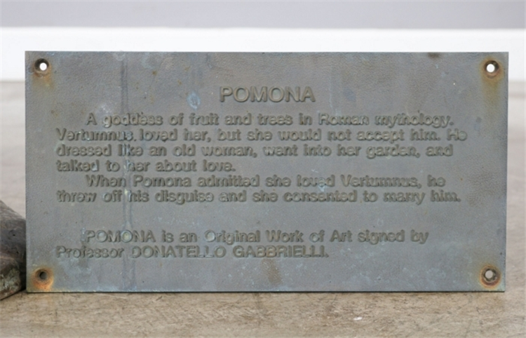 Life Size Bronze of Goddess Pomona - Image 3 of 4