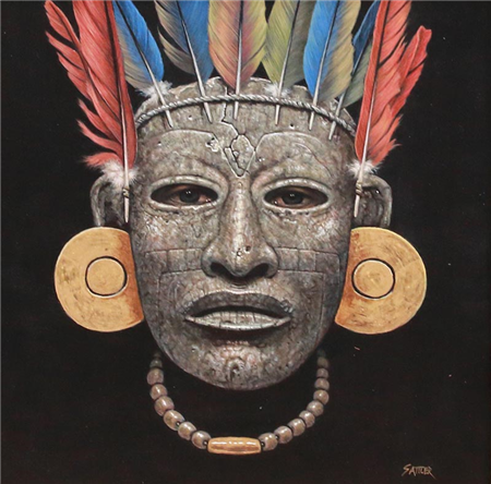 Rostro de Teotihuacan