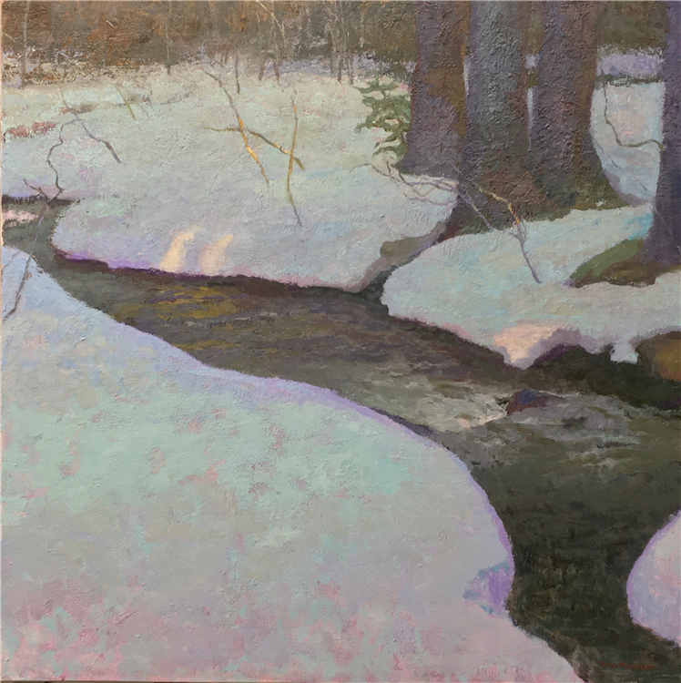 "Winter's Snow Melt"----Thomas Moran Award