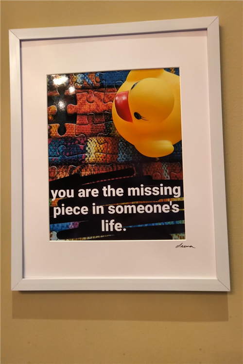 You Are The Missing Piece In Someone's Life - Image 3 of 4