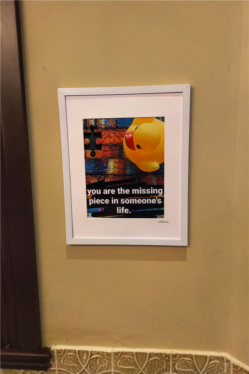 You Are The Missing Piece In Someone's Life - Image 4 of 4