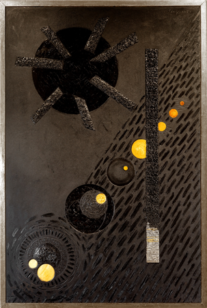 "Black on Black No. 3" - Image 1 of 3
