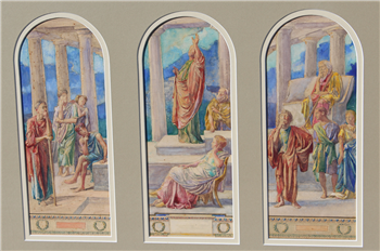 Studies for Windows at St. Paul’s Chapel, Columbia University - Image 1 of 2