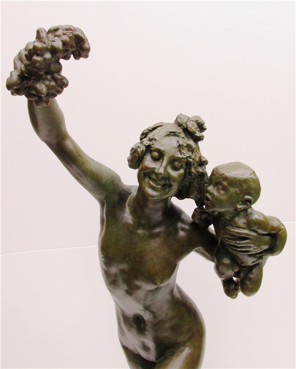 BACCHANTE with INFANT FAUN - Image 3 of 4