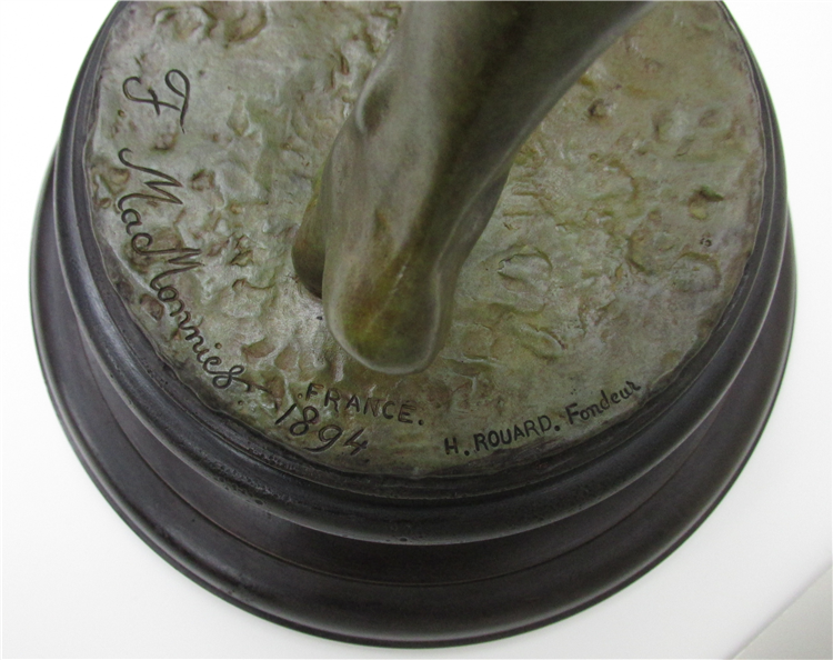 BACCHANTE with INFANT FAUN - Image 4 of 4