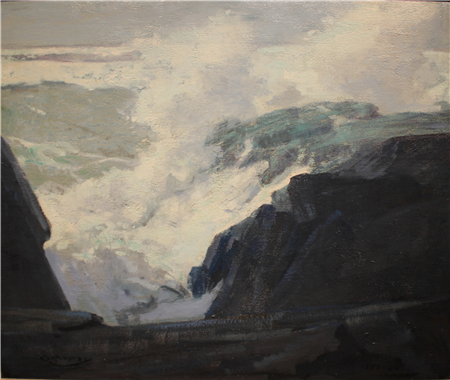 Gray Rocks & Foam, Monhegan