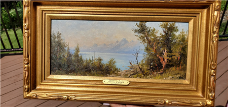 Jackson Lake - Letter on back with envelope - Image 1 of 2