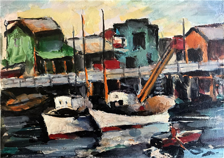 The Monterey Wharf
