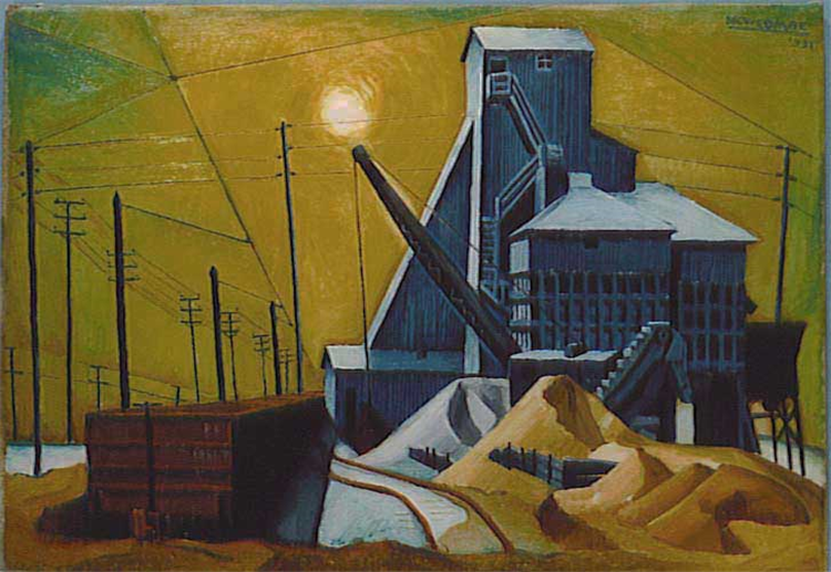 Warren A. Newcombe (1894-1960)
THE BUNKER, 1931