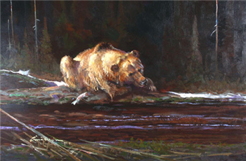 "Bear in the Mist"