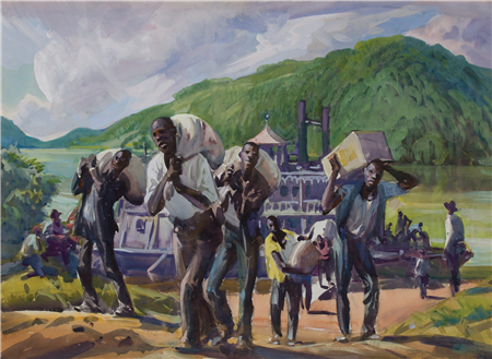 Stevedores, Ohio River